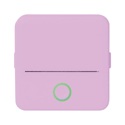 CTP500 Bluetooth Mini Portable Inkless Thermal Printer & Label Maker + Paper, Android & Ios (Purple)